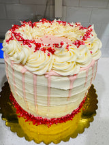 Funfetti Drip Birthday Cake