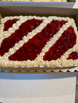 Strawberry Short Cake - Half Sheet Cake