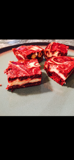 Red Velvet Brownies - 1 Dozen