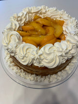 Peach Cobbler Cheesecake